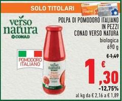 Solo - Polpa Di Pomodoro Italiano In Pezzi Verso Natura