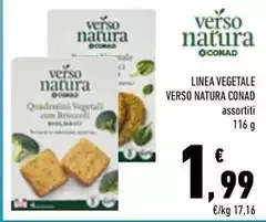 Conad - Linea Vegetale Verso Natura Conad - Linea Vegetale Verso Natura
