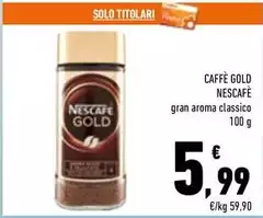 Nescafé - Caffè Gold Nescafé - Caffè Gold