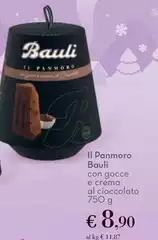 Bauli - Il Panmoro Con Gocce E Crema Al Cioccolato