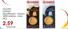 Conad - 10 Caps Conad - 10 Caps