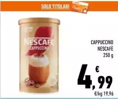Nescafé - Cappuccino Nescafé - Cappuccino