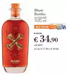Bumbu - Rhum Bumbu - Rhum