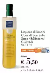 Sapori - Liquore Di Limoni Cuor Di Sorrento &Dintorni Sapori - Liquore Di Limoni Cuor Di Sorrento &Dintorni