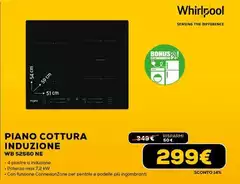 Whirlpool - Piano Cottura Induzione Wb S5860 Ne
