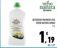 Conad - Detersivo Pavimenti Eco Verso Natura