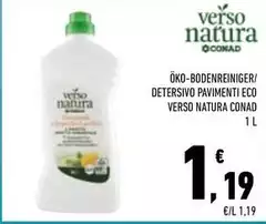 Conad - Detersivo Pavimenti Eco Verso Natura