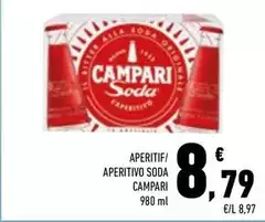 Campari - Aperitivo Soda Campari - Aperitivo Soda