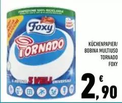 Foxy - Bobina Multiuso Tornado Foxy - Bobina Multiuso Tornado