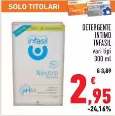 Infasil - Detergente Intimo Infasil - Detergente Intimo