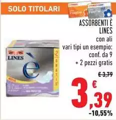 Lines - Assorbenti E