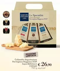 Reggiano - Cofanetto Degustazione Parmigiano DOP Sapori&Dintorni Reggiano - Cofanetto Degustazione Parmigiano DOP Sapori&Dintorni
