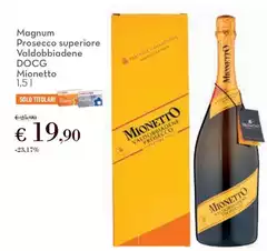 Mionetto - Magnum Prosecco Superiore Valdobbiadene DOCG Mionetto - Magnum Prosecco Superiore Valdobbiadene DOCG