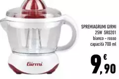 Girmi - Spremiagrumi 25w SRO201 Girmi - Spremiagrumi 25w SRO201