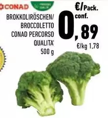Conad - Broccoletto Percorso Qualita' Conad - Broccoletto Percorso Qualita'