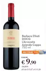 Solo - Barbera D'Asti DOCG L'Avvocata Azienda Coppo