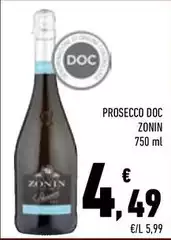 Zonin - Prosecco DOC Zonin - Prosecco DOC