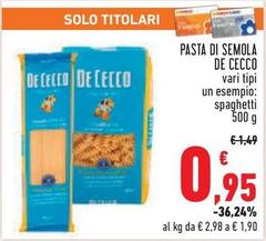 De Cecco - Pasta Di Semola