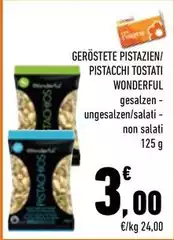 Wonderful - Pistacchi Tostati Wonderful - Pistacchi Tostati