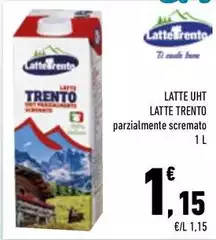 Latte trento - Latte UHT Latte trento - Latte UHT