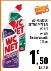 Wc net - Detergente Gel Wc net - Detergente Gel