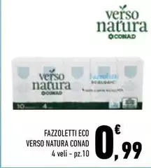 Conad - Fazzoletti Eco Verso Natura Conad - Fazzoletti Eco Verso Natura