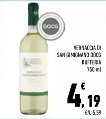 Bufferìa - Vernaccia Di San Gimignano DOCG
