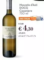 Moscato - D'Asti DOCG Moscato - D'Asti DOCG