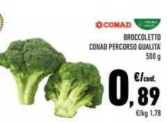 Conad - Broccoletto Percorso Qualita Conad - Broccoletto Percorso Qualita