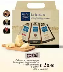 Reggiano - Cofanetto Degustazione Parmigiano DOP Sapori&Dintorni Reggiano - Cofanetto Degustazione Parmigiano DOP Sapori&Dintorni