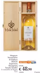 Magnum - Vermentino Di Gallura DOCG Superiore Tenute Tondain Magnum - Vermentino Di Gallura DOCG Superiore Tenute Tondain