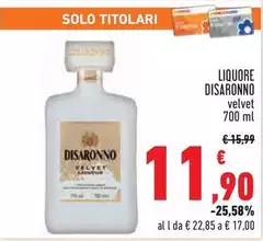 Disaronno - Liquore Disaronno - Liquore