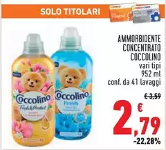 Coccolino - Ammorbidente Concentrato