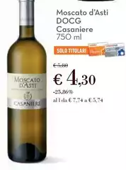 Moscato - D'Asti DOCG Moscato - D'Asti DOCG