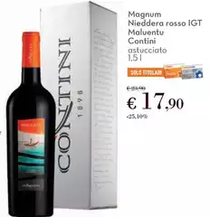 Contini - Magnum Nieddera Rosso IGT Maluentu Contini - Magnum Nieddera Rosso IGT Maluentu