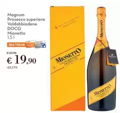 Mionetto - Magnum Prosecco Superiore Valdobbiadene DOCG Mionetto - Magnum Prosecco Superiore Valdobbiadene DOCG
