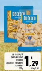 De Cecco - Pasta All'Uovo