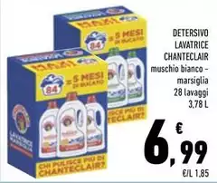 Chanteclair - Detersivo Lavatrice Chanteclair - Detersivo Lavatrice
