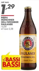 Paulaner - Birra Muñchner Hell/Weissbier Paulaner - Birra Muñchner Hell/Weissbier