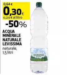 Levissima - Acqua Minerale Naturale