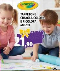 Crayola - Tappetone  Colora E Ricolora