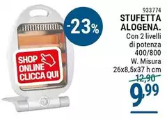 Stufetta Alogena Stufetta Alogena