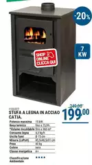 Stufa A Legna In Acciao Catia Stufa A Legna In Acciao Catia