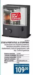 Qlima - Stufa Portatile A Stoppino Qlima - Stufa Portatile A Stoppino