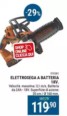 Black & Decker - Elettrosega A Batteria 18v Black & Decker - Elettrosega A Batteria 18v