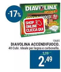 Diavolina - Accendifuoco Diavolina - Accendifuoco
