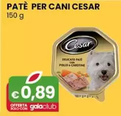 Cesar - Patè Per Cani 150 G Cesar - Patè Per Cani 150 G