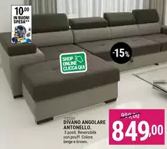 Divano Angolare Antonello Divano Angolare Antonello