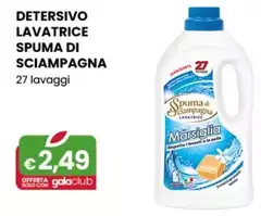 Spuma Di Sciampagna - Detersivo Lavatrice 27 Lavaggi Spuma Di Sciampagna - Detersivo Lavatrice 27 Lavaggi
