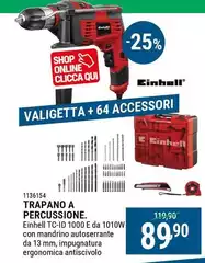 Einhell - Trapano A Percussione. Einhell - Trapano A Percussione.
